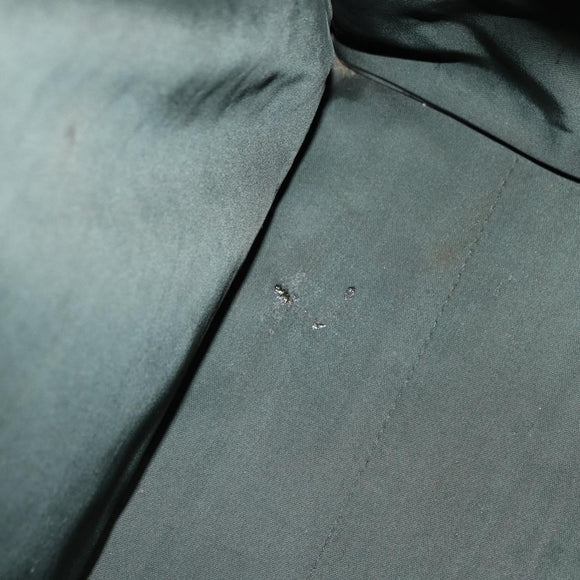 CHANEL Chain Hand Bag Caviar Skin Green Gold CC Auth bs31109