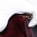 CHANEL Matelasse 17 Chain Shoulder Bag Lamb Skin Black Gold CC Auth bs31113-21