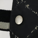 CHANEL New Travel Line Hand Bag Nylon Black Silver CC Auth bs31119-14