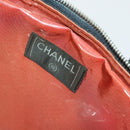 CHANEL New Travel Line Hand Bag Nylon Black Silver CC Auth bs31119-16