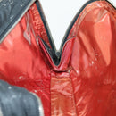 CHANEL New Travel Line Hand Bag Nylon Black Silver CC Auth bs31119-18