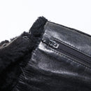 CHANEL Tote Bag Mouton Black CC Auth bs31120-18