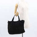 CHANEL Tote Bag Mouton Black CC Auth bs31120-23