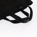 CHANEL Tote Bag Mouton Black CC Auth bs31120-7