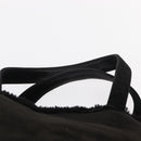 CHANEL Tote Bag Mouton Black CC Auth bs31120-8