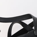 CHANEL New Wave Hand Bag Nylon 2way Black Silver CC Auth bs31122-10