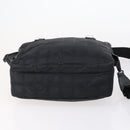 CHANEL New Wave Hand Bag Nylon 2way Black Silver CC Auth bs31122-11