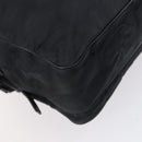 CHANEL New Wave Hand Bag Nylon 2way Black Silver CC Auth bs31122-15