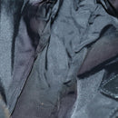 CHANEL New Wave Hand Bag Nylon 2way Black Silver CC Auth bs31122-18