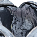 CHANEL New Wave Hand Bag Nylon 2way Black Silver CC Auth bs31122-19