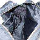 CHANEL New Wave Hand Bag Nylon 2way Black Silver CC Auth bs31122-20