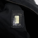 CHANEL New Wave Hand Bag Nylon 2way Black Silver CC Auth bs31122-23