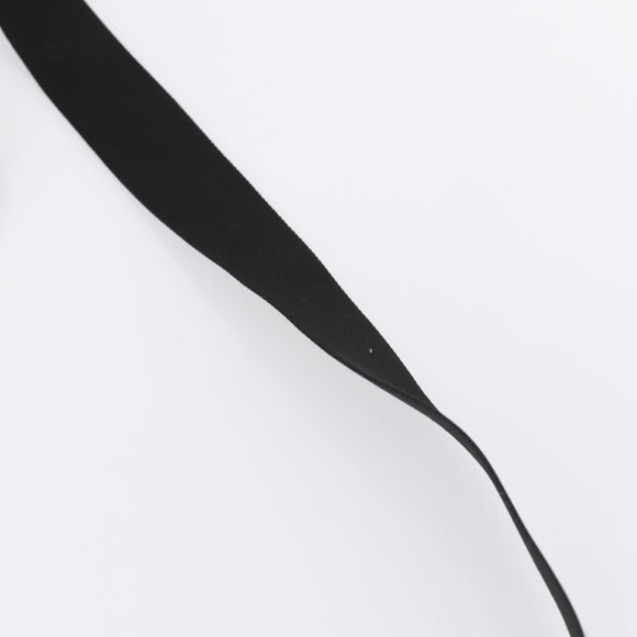 CHANEL New Wave Hand Bag Nylon 2way Black Silver CC Auth bs31122