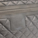 CHANEL Cococoon Tote Bag Nylon Gray Silver CC Auth bs31124-18