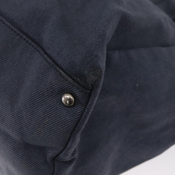 CHANEL Tote Bag Denim Blue CC Auth bs31125