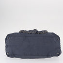 CHANEL Tragetasche Denim Blau CC Auth bs31125-5