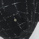 CHANEL Travel Line Boston Bag Nylon Black CC Auth bs31126-14