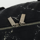 CHANEL Travel Line Boston Bag Nylon Black CC Auth bs31126-9