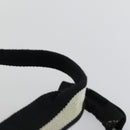 CHANEL Travel Line Boston Bag Nylon Black CC Auth bs31126-8