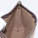 GUCCI GG Plus Supreme Clutch Bag PVC Beige Gold Auth bs31127-16