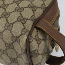 GUCCI GG Supreme Clutch Bag PVC Leather Beige Gold 014 58 6086 Auth bs31128-12