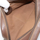 GUCCI GG Supreme Clutch Bag PVC Leather Beige Gold 014 58 6086 Auth bs31128-18