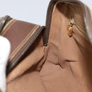 GUCCI GG Supreme Clutch Bag PVC Leather Beige Gold 014 58 6086 Auth bs31128-20