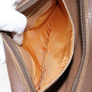 GUCCI GG Supreme Clutch Bag PVC Leather Beige Gold 014 58 6086 Auth bs31128-22