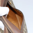 GUCCI GG Supreme Clutch Bag PVC Leather Beige Gold 014 58 6086 Auth bs31128-24