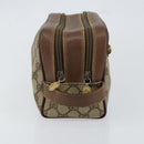 GUCCI GG Supreme Clutch Bag PVC Leather Beige Gold 014 58 6086 Auth bs31128-5