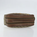 GUCCI GG Supreme Clutch Bag PVC Leather Beige Gold 014 58 6086 Auth bs31128-6