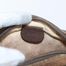 GUCCI GG Supreme Web Sherry Line Bag PVC Beige 007 58 6112 4023 Auth bs31129-10