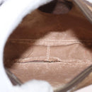 GUCCI GG Supreme Web Sherry Line Bag PVC Beige 007 58 6112 4023 Auth bs31129-11