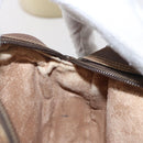 GUCCI GG Supreme Web Sherry Line Bag PVC Beige 007 58 6112 4023 Auth bs31129-18