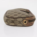 GUCCI GG Supreme Web Sherry Line Bag PVC Beige 007 58 6112 4023 Auth bs31129-3