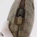 GUCCI GG Supreme Pouch PVC Leather Beige Gold 89 01 045 Auth bs31130-9