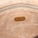 GUCCI GG Plus Supreme Clutch Bag PVC Beige Gold Auth bs31132-15