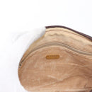 GUCCI GG Plus Supreme Clutch Bag PVC Beige Gold Auth bs31132-16