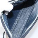 GUCCI GG Supreme Shoulder Bag PVC Navy Gold 97 02 068 Auth bs31133-18