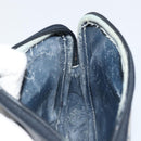 GUCCI GG Supreme Shoulder Bag PVC Navy Gold 97 02 068 Auth bs31133-20