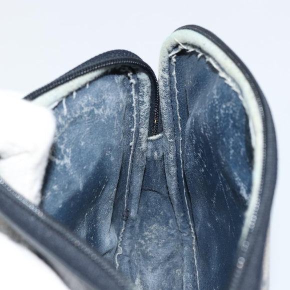 GUCCI GG Supreme Shoulder Bag PVC Navy Gold 97 02 068 Auth bs31133