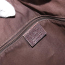 GUCCI GG Canvas Web Sherry Line Tote Bag Beige Gold 177052 Auth bs31134-21