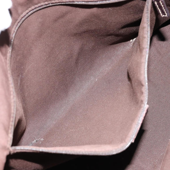 GUCCI GG Canvas Web Sherry Line Tote Bag Beige Gold 177052 Auth bs31134