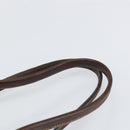 GUCCI GG Canvas Web Sherry Line Tote Bag Beige Gold 177052 Auth bs31134-14