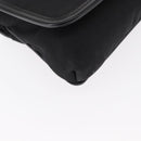 GUCCI Web Sherry Line Shoulder Bag Nylon Black Green 181064 Auth bs31135-10