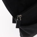 GUCCI Web Sherry Line Shoulder Bag Nylon Black Green 181064 Auth bs31135-17