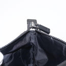 GUCCI Web Sherry Line Shoulder Bag Nylon Black Green 181064 Auth bs31135-20