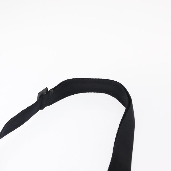 GUCCI Web Sherry Line Shoulder Bag Nylon Black Green 181064 Auth bs31135