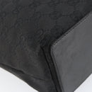 GUCCI GG Canvas Tote Bag Beige Silver 31244 Auth bs31136-15