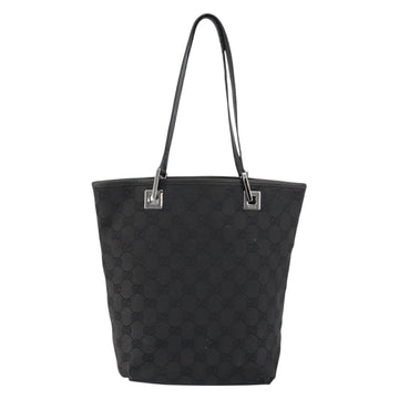 GUCCI GG Canvas Tote Bag Beige Silver 31244 Auth bs31136 - 0